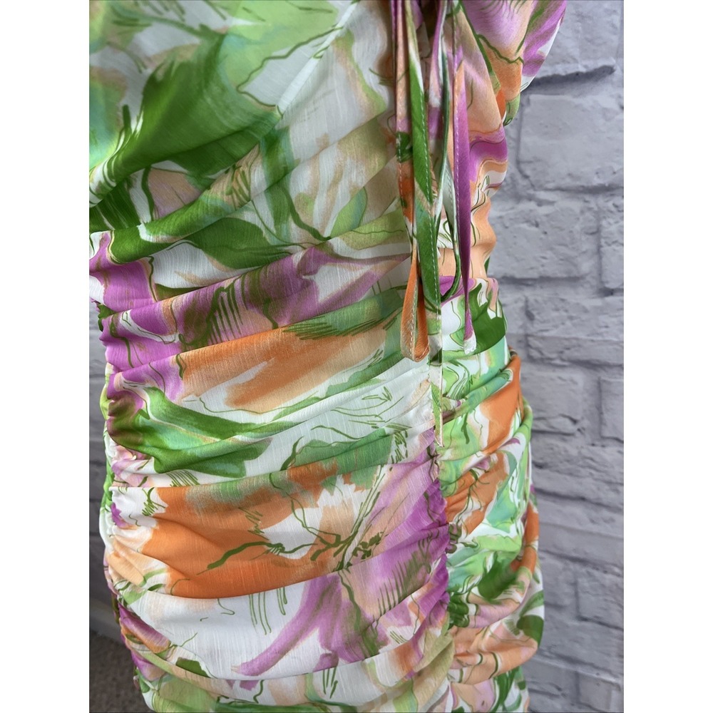 Lost  And Wander NWT Coquette Romantic  Water Color Painterly Love Mini Dress - Picture 6 of 14
